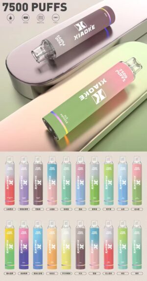 新品【XIAOKE梟客 抛棄式7500口 】可充電🔋 限時活動 ✨滿7隻送一隻✨